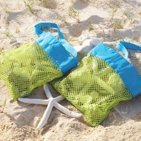 PAQUET - Sac en filet de plage pour enfants, Grand crabe, Sac à coque pour  enfants, Sac à dos de rangement ex