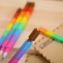 X4 Stylos 8 couleurs pour enfants