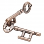 Puzzle casse-tête clés en métal