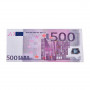 Portefeuille en forme de billet Euro