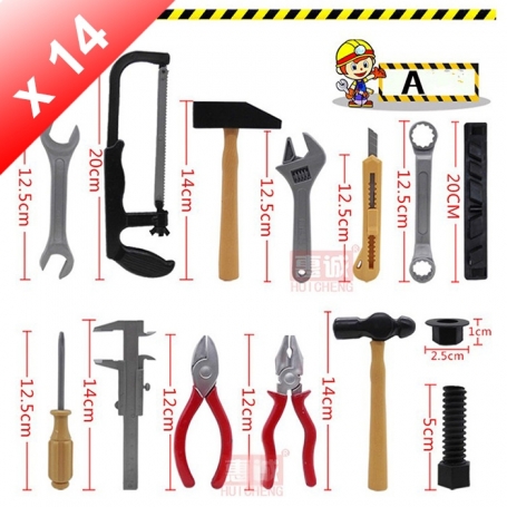 X14 Outils de bricolage enfant - Kit complet